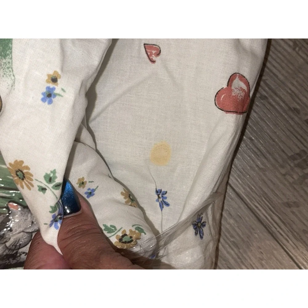 Vintage 2005 Whimsical Cats Ironing Board Cover & Pad - One Piece